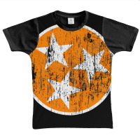 Tennessee Tristar Orange Grunge Graphic Youth T-shirt | Artistshot