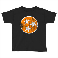 Tennessee Tristar Orange Grunge Toddler T-shirt | Artistshot