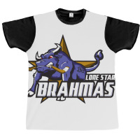 Lone Star Brahmas Graphic T-shirt | Artistshot