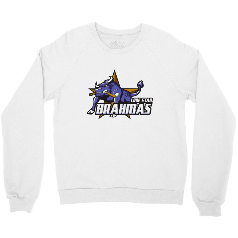 Lone Star Brahmas Crewneck Sweatshirt by PaijoNgiseng | Artistshot