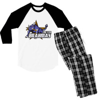 Lone Star Brahmas Men's 3/4 Sleeve Pajama Set | Artistshot