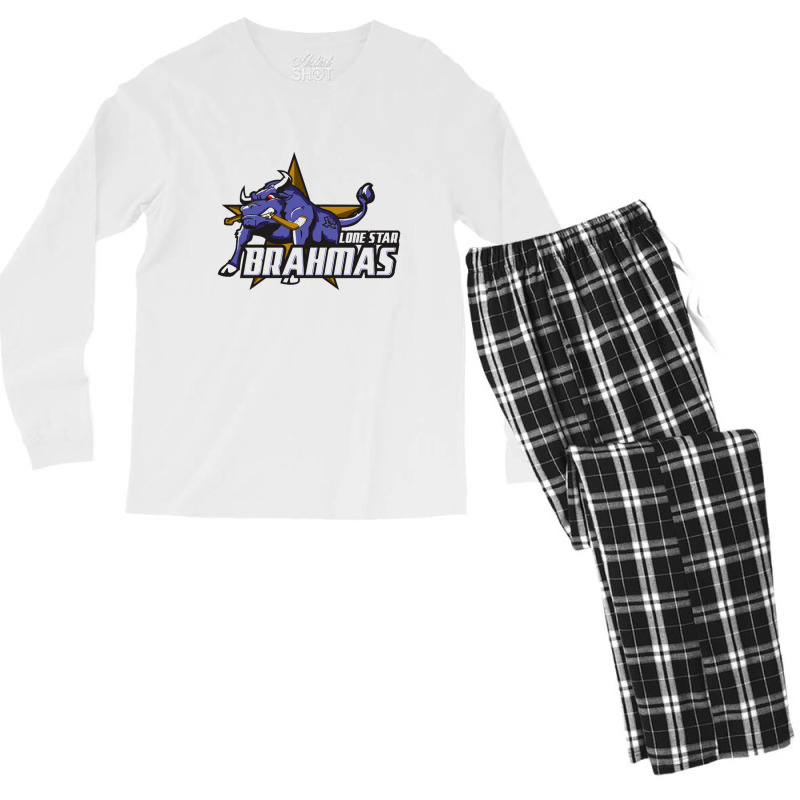 Lone Star Brahmas Men's Long Sleeve Pajama Set by PaijoNgiseng | Artistshot