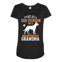 Cute Malinois Grandma Gifts Malinois Dog Lover Mother's Day T Shirt Maternity Scoop Neck T-shirt | Artistshot