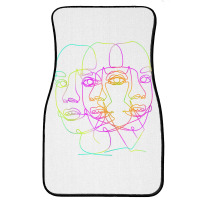 Dissociative Identity Disorder Awareness Merch & Apparel Zip Hoodie Front Car Mat | Artistshot