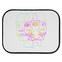 Dissociative Identity Disorder Awareness Merch & Apparel Zip Hoodie Rear Car Mat | Artistshot