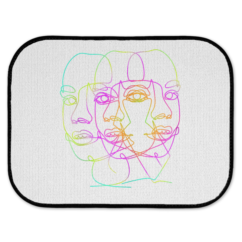 Dissociative Identity Disorder Awareness Merch & Apparel Zip Hoodie Rear Car Mat | Artistshot