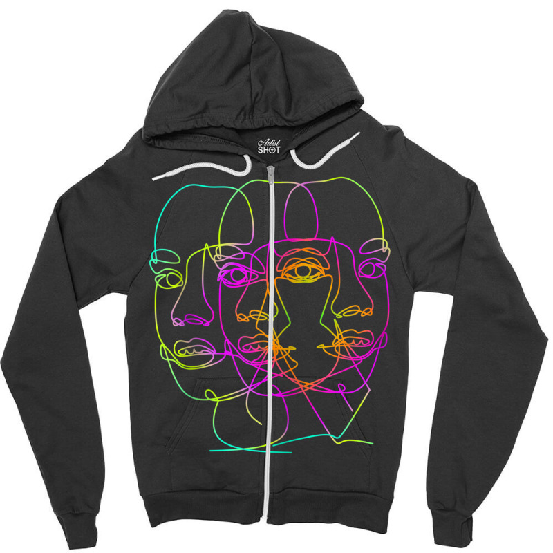 Dissociative Identity Disorder Awareness Merch & Apparel Zip Hoodie Zipper Hoodie | Artistshot