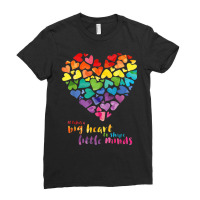 It Takes A Big Heart To Shape Little Minds Teacher Gift T Shirt Ladies Fitted T-shirt | Artistshot