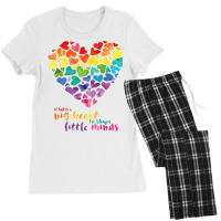 It Takes A Big Heart To Shape Little Minds Teacher Gift T Shirt Women's Pajamas Set | Artistshot