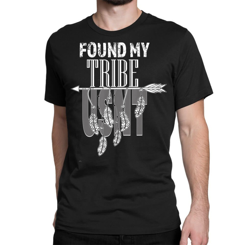 Indigenous Feather Native America Found My Tribe Usnt Classic T-shirt by oatesorlandoi9eepf | Artistshot