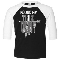 Indigenous Feather Native America Found My Tribe Usnt Toddler 3/4 Sleeve Tee | Artistshot