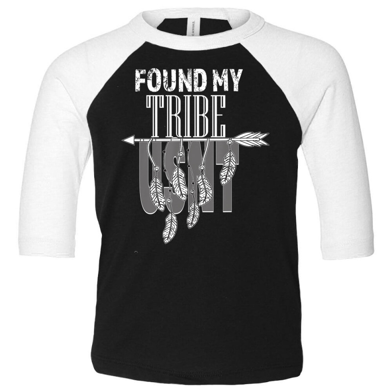 Indigenous Feather Native America Found My Tribe Usnt Toddler 3/4 Sleeve Tee by oatesorlandoi9eepf | Artistshot