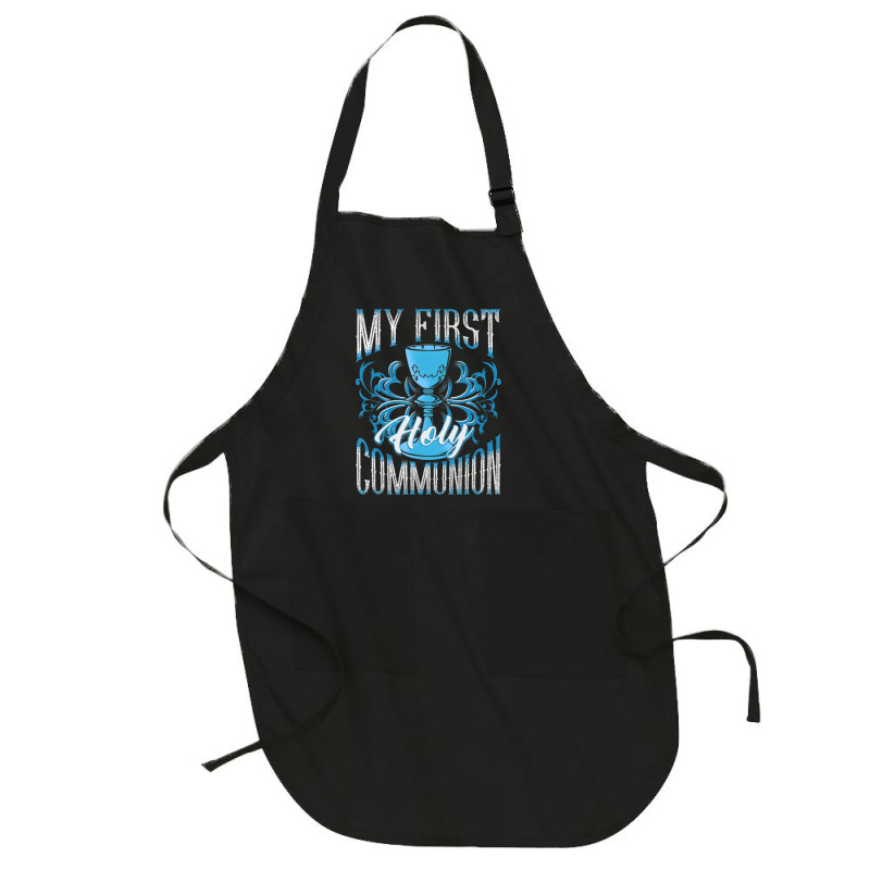 My First Holy Communion Gift Kids Chalice Girls Blue Boys Full-length Apron | Artistshot