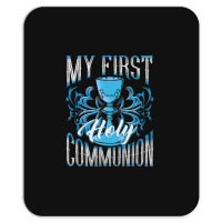 My First Holy Communion Gift Kids Chalice Girls Blue Boys Mousepad | Artistshot