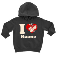 I Heart Boone North Carolina Floral T Shirt Toddler Hoodie | Artistshot