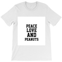 Peace Love And Peanuts  Chiffon Top T-shirt | Artistshot