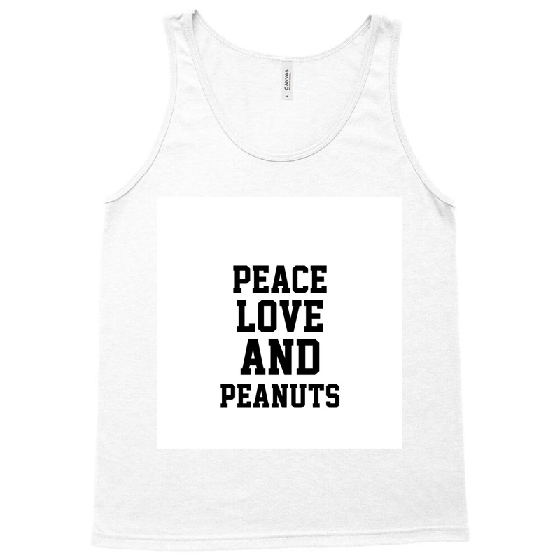 Peace Love And Peanuts  Chiffon Top Tank Top | Artistshot