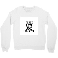 Peace Love And Peanuts  Chiffon Top Crewneck Sweatshirt | Artistshot