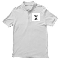 Peace Love And Peanuts  Chiffon Top Men's Polo Shirt | Artistshot