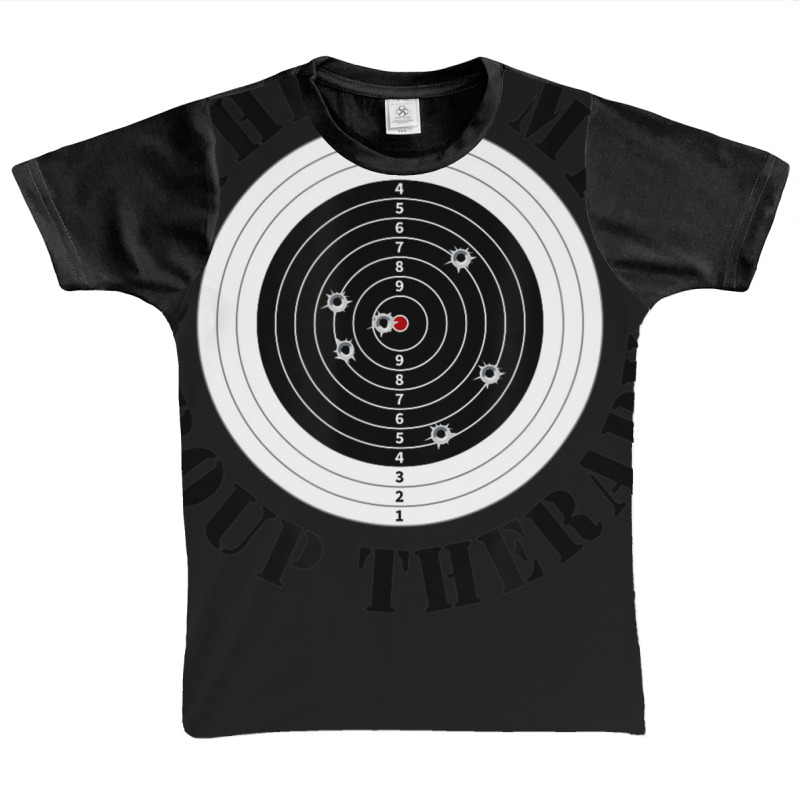 This Is My Group Therapy Gun Range Target Shooting Graphic Youth T-shirt | Artistshot