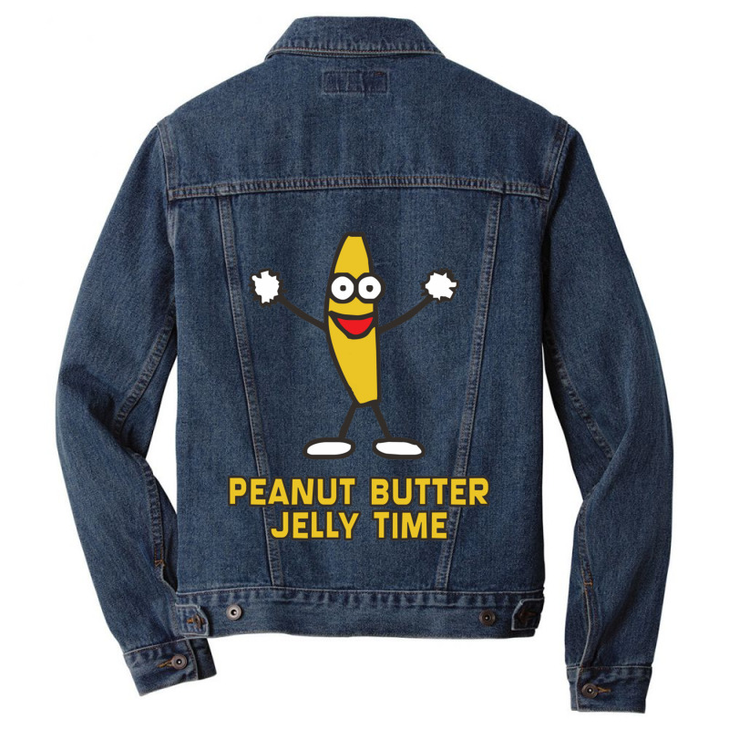 Peanut Butter Jelly Time Men Denim Jacket | Artistshot