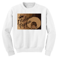 Melanin Poppin Sweatshirt Youth Sweatshirt | Artistshot