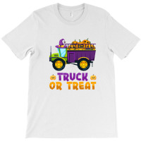 Kids Monster Truck Or Trick Halloween Costume Pumpkin Boys Kids T-shirt | Artistshot