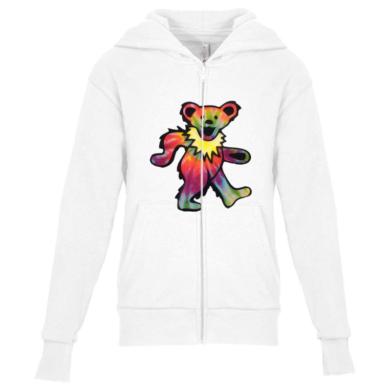 Tiedie Grateful Youth Zipper Hoodie | Artistshot