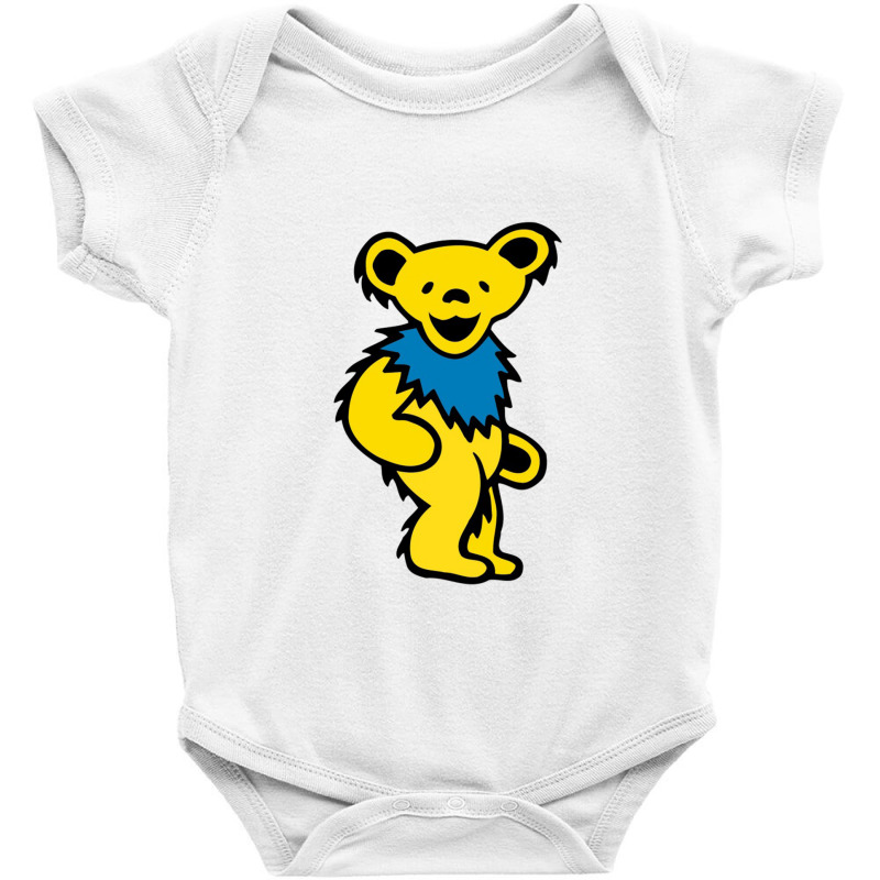 Yellow Grateful Baby Bodysuit | Artistshot