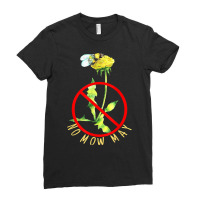 No Mow May. Feed Our Pollinators. Grow Dandelions For Bees T Shirt Ladies Fitted T-shirt | Artistshot