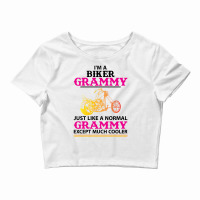 Biker Grammy... Crop Top | Artistshot