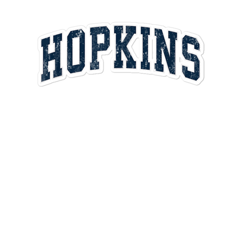 Hopkins Minnesota Mn Vintage Sports Design Navy Design Sticker | Artistshot