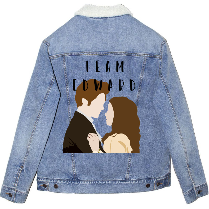 Edward Unisex Sherpa-lined Denim Jacket | Artistshot