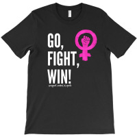 Go Fight Win Support Women In Sports Women's Day T-shirt | Artistshot