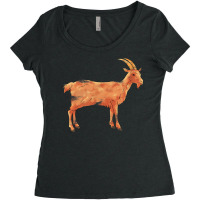 Farmer Gift Goat Farm Animal Goat Women's Triblend Scoop T-shirt | Artistshot