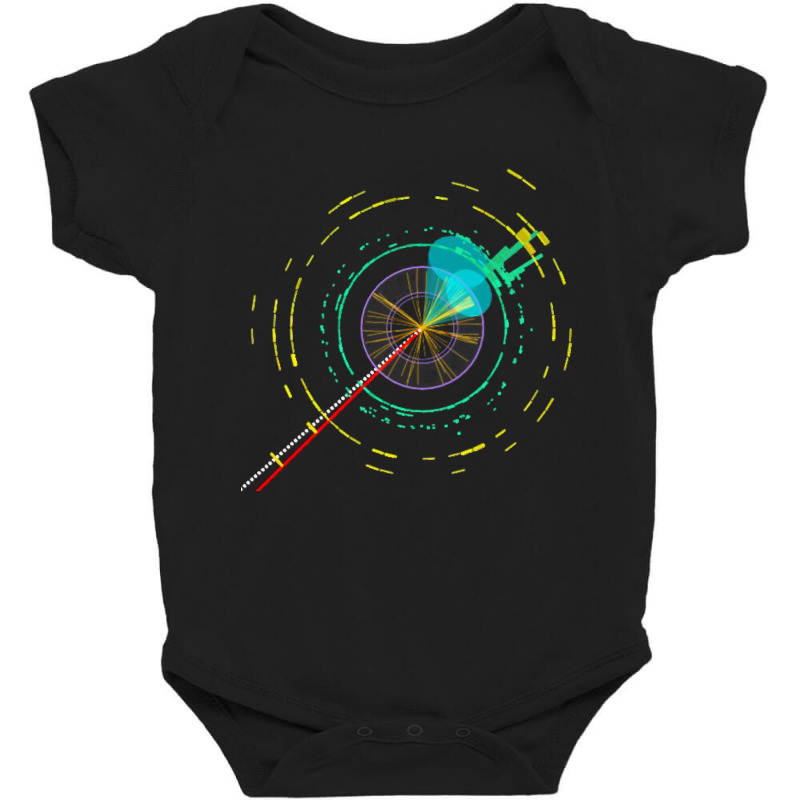 Particle Collision Baby Bodysuit by JohnDavidMay | Artistshot