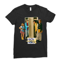 Boy Meets World Cast At Lockers T Shirt Ladies Fitted T-shirt | Artistshot