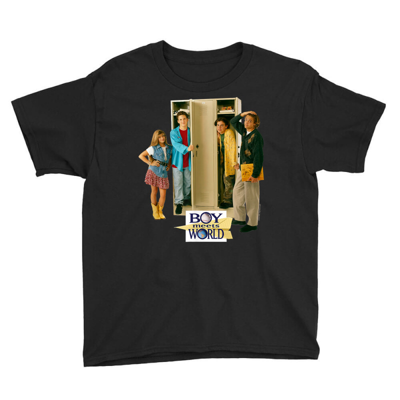 Boy Meets World Cast At Lockers T Shirt Youth Tee by diles | Artistshot