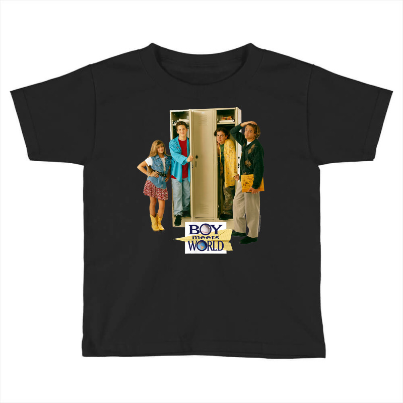 Boy Meets World Cast At Lockers T Shirt Toddler T-shirt by diles | Artistshot