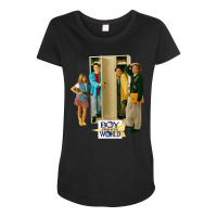 Boy Meets World Cast At Lockers T Shirt Maternity Scoop Neck T-shirt | Artistshot