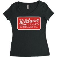 Kildare Island Surf Classic Women's Triblend Scoop T-shirt | Artistshot