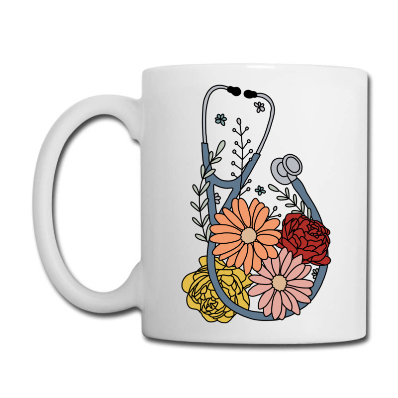 Flower Stethoscope Coffee Mug | Artistshot