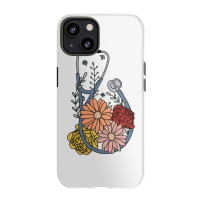 Flower Stethoscope Iphone 13 Case | Artistshot