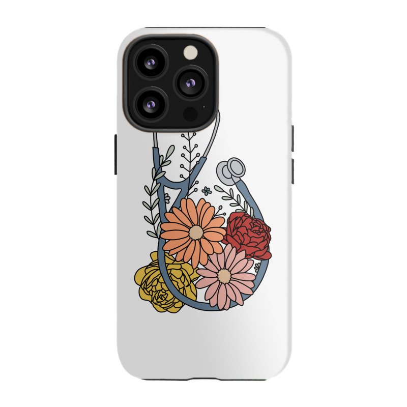 Flower Stethoscope Iphone 13 Pro Case | Artistshot