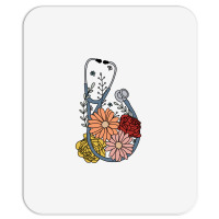 Flower Stethoscope Mousepad | Artistshot