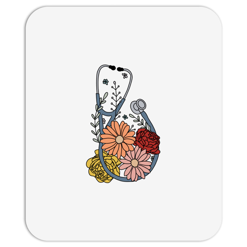 Flower Stethoscope Mousepad | Artistshot