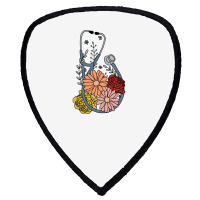 Flower Stethoscope Shield S Patch | Artistshot