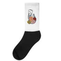 Flower Stethoscope Socks | Artistshot