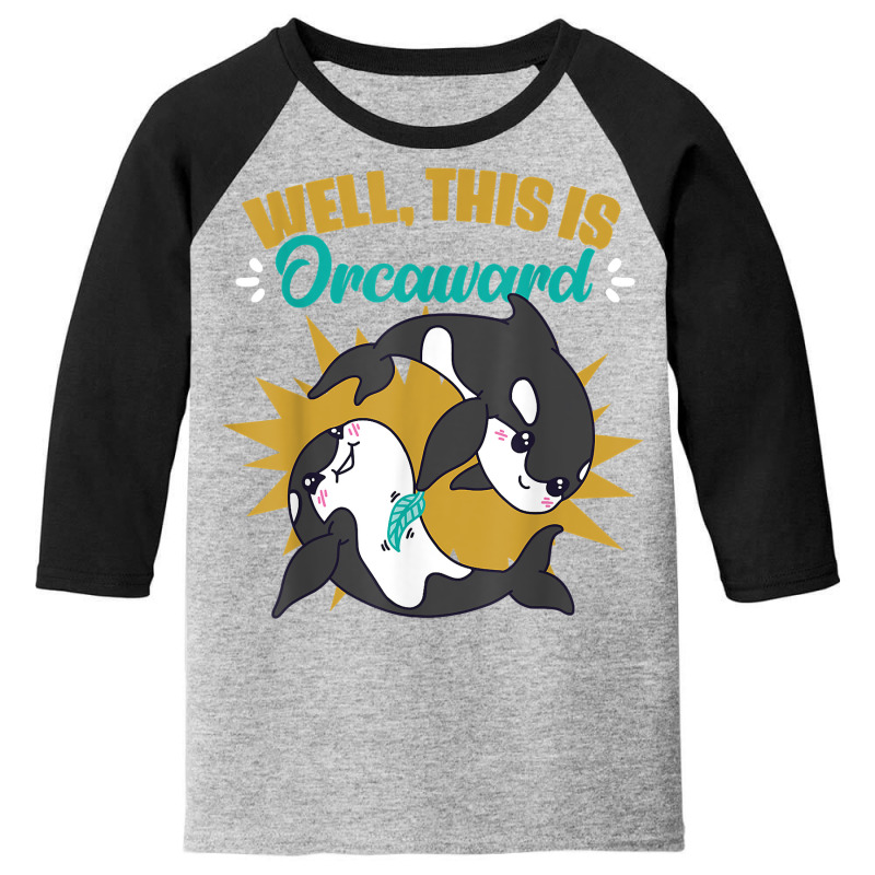 Funny Killer Whale Orca Sea Life Animal Marine Biologist T Shirt Youth 3/4 Sleeve | Artistshot