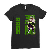 Broly  X Ladies Fitted T-shirt | Artistshot